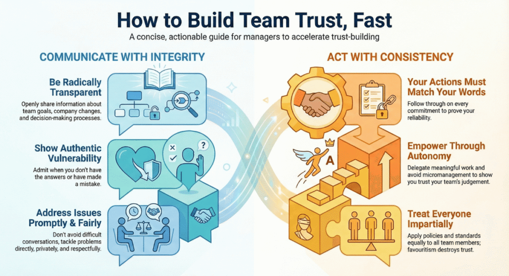 How Managers Can Establish Trust Quickly With Their Teams