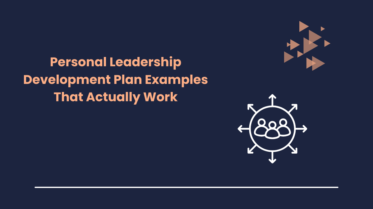 Personal Leadership Development Plan
